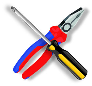 Tools - Screwdriver and Plyers