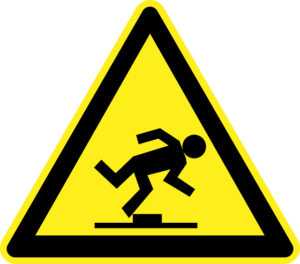 Safety Sign - Trip, Trippping