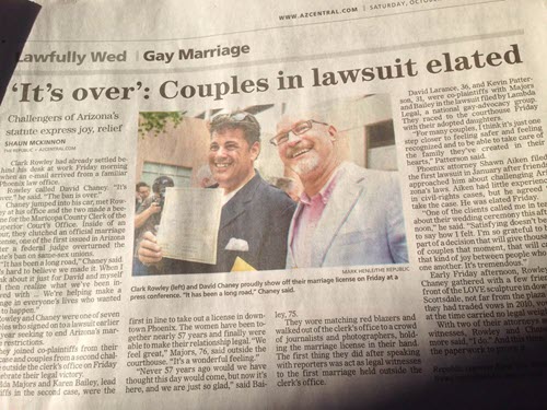 Clark and David - Arizona Republic