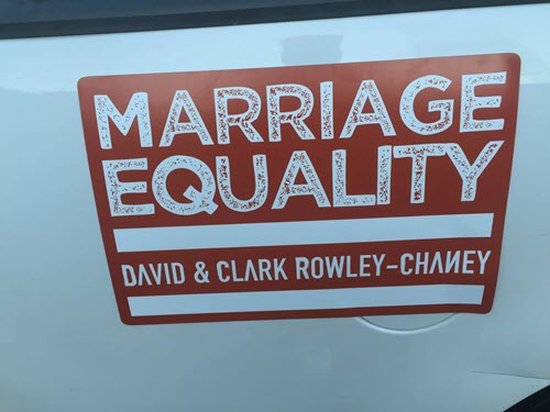 Marriage Equality - David & Clark Rowley-Chaney