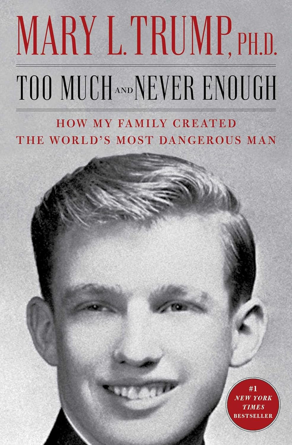 Too Much and Never Enough: How My Family Created the World’s Most Dangerous Man by Mary L. Trump, Ph.D.