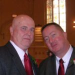 Terry Pochert and Joe Connolly and their Wedding Day