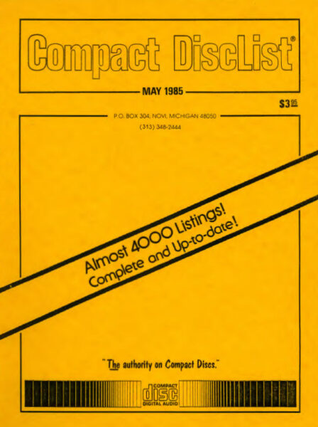 Compact DiscList - May 1985