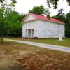 Old Bluff Presbyterian Church is a historic church in Wade, North Carolina