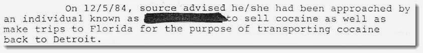 This late 1984 FBI file shows Rick Wershe progressed quickly within the Curry drug organization.