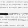 Excerpt from an FBI teletype regarding "opening" Richard Wershe Sr. as an informant.