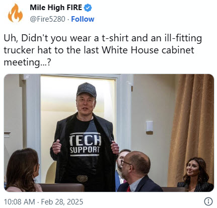 Elon Musk's T-Shirt