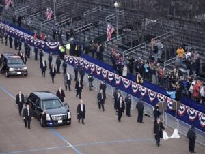 Trump's Parade - Empty Viewing Seats