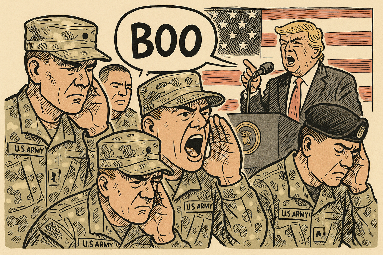 Shame To Our Army Soldiers Who Booed
