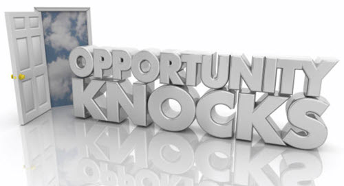 When Opportunity Knocks, It’s a Good Idea to Open the Door – by Dr. Ross Reck