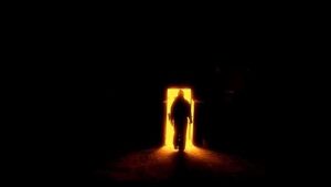 Men in Door - Hell