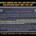 West Point Academy Plaque