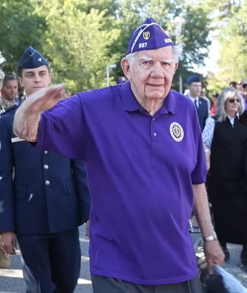 Art Fettig Honored as Purple Heart Recipient