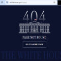 WhiteHouse404 - NewsQuill White House 404 Error