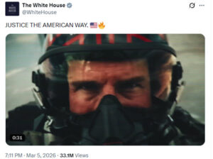 The White House Makes Light of War