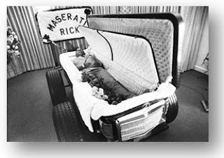 Maserati Rick Carter in repose. Detroit Free Press photo