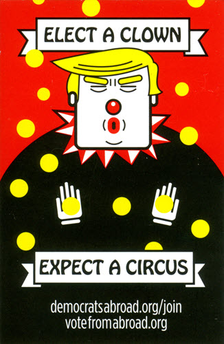 Trump Clown Poster