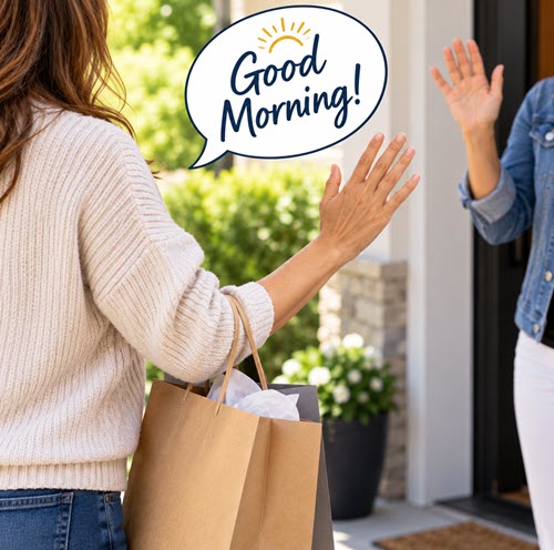 An Enthusiastic Greeting on Our Part Can Help Other People Have a Better Day – by Dr. Ross Reck
